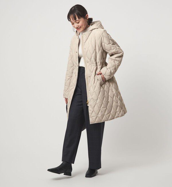 UNITED ARROWS green label relaxing「キルティング ライト ダウン コート 撥水」|ダウン|