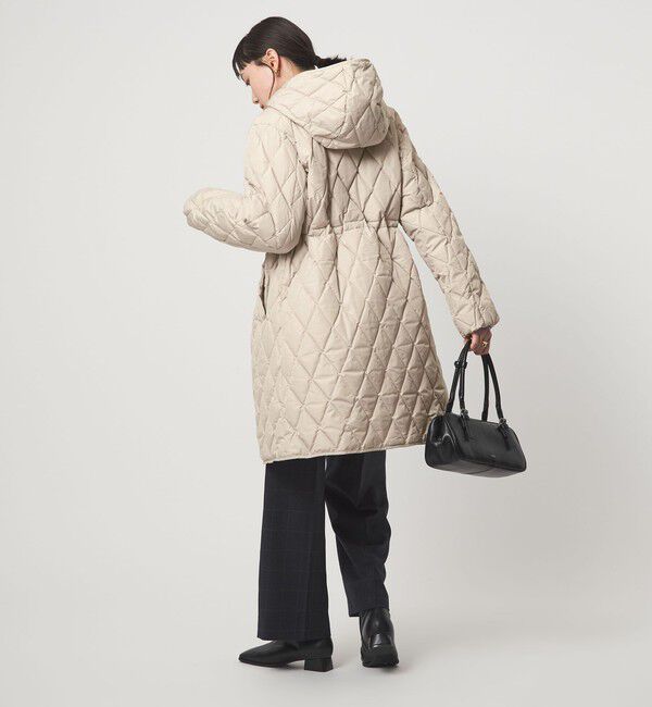 UNITED ARROWS green label relaxing「キルティング ライト ダウン コート 撥水」|ダウン|