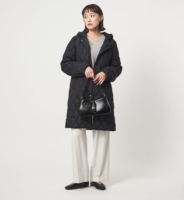 UNITED ARROWS green label relaxing「キルティング ライト ダウン コート 撥水」|ダウン|