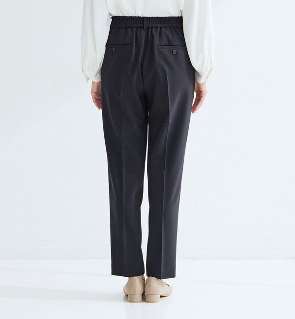 UNITED ARROWS green label relaxing「［size SHORT/TALLあり］パウドレ テーパード パンツ ウォッシャブル ストレッチ」|スラックス|