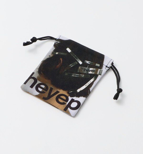 BEAUTY&YOUTH UNITED ARROWS「＜heyep＞ロゴ ラインストーン ヘアピン/4P」|その他|