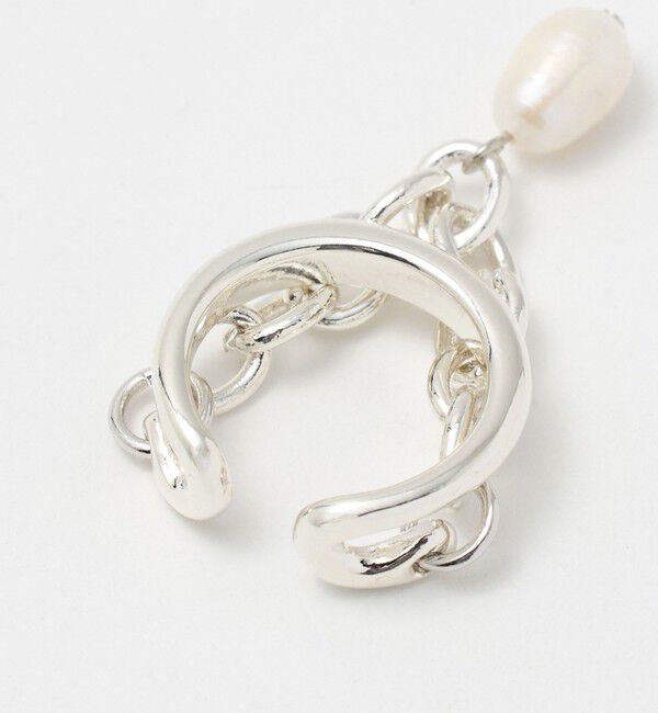 BEAUTY&YOUTH UNITED ARROWS「＜loni＞Ivy pearl chain リング-2WAY-」|リング|