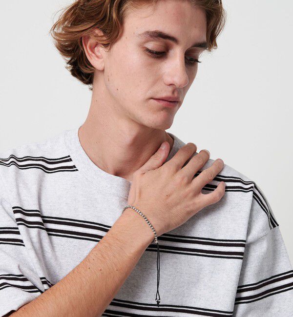 BEAUTY&YOUTH UNITED ARROWS「【別注】＜BINDU＞シルバービーズ ブレスレット」|ブレスレット・バングル|