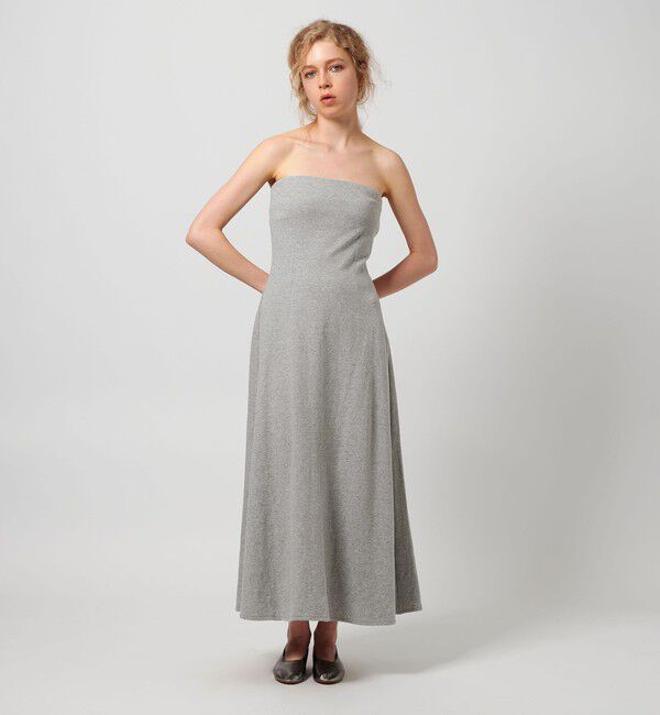 ATTISESSION「＜ATTISESSION＞ウラケ ベアトップ ロングワンピース 」|ワンピース|