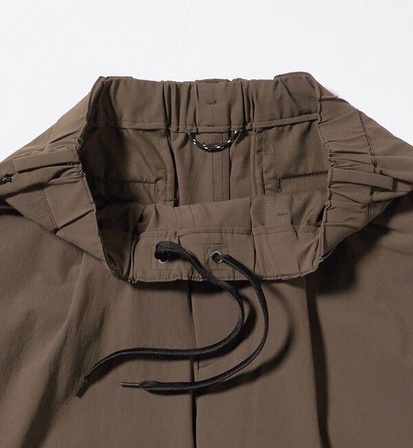 BEAUTY&YOUTH UNITED ARROWS「360&deg;MASTER 1プリーツ テーパード イージーパンツ -セットアップ対応 ストレッチ ウォッシャブル マルチ機」|チノ|