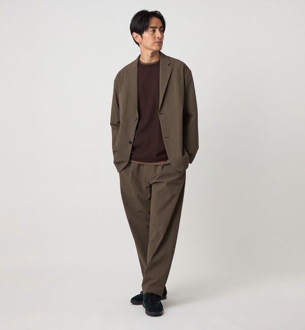 BEAUTY&YOUTH UNITED ARROWS「360&deg;MASTER バルーン イージーパンツ -セットアップ対応 ストレッチ ウォッシャブル マルチ機能-」|チノ|