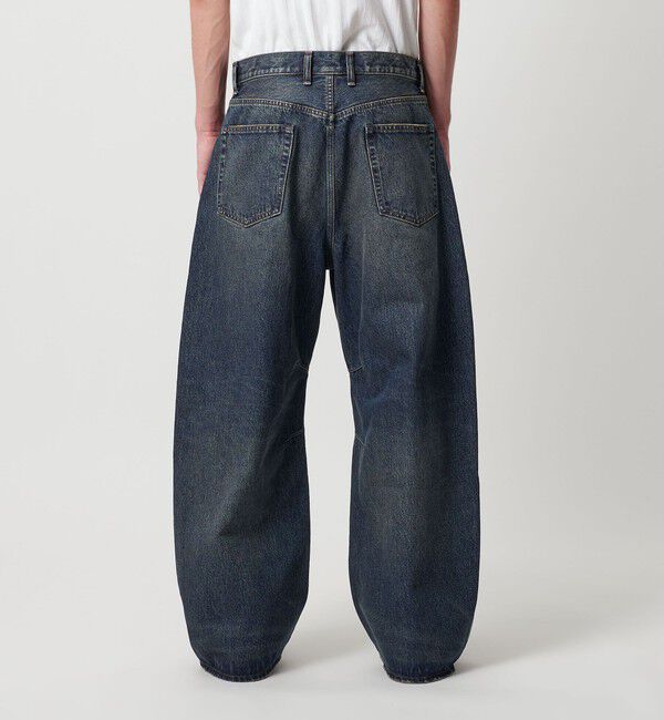 MONKEY TIME「デニム カーブ パンツ」|チノ|