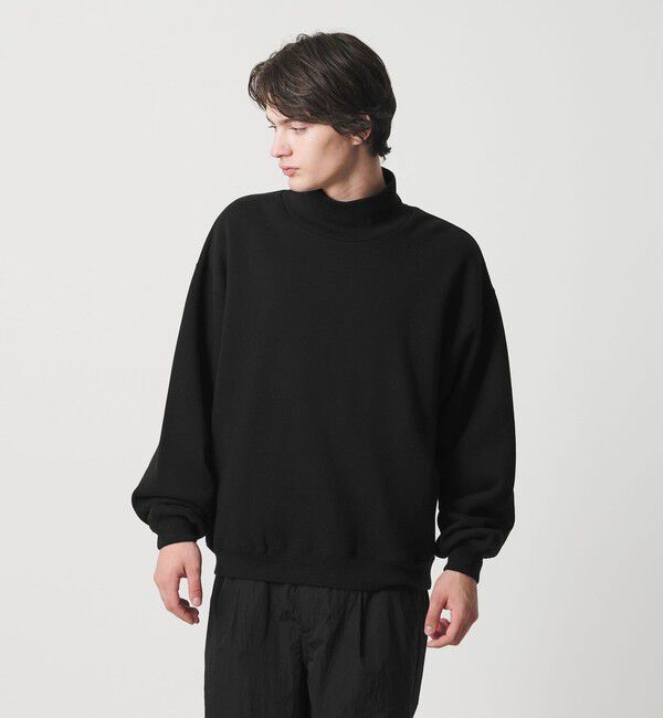 MONKEY TIME「テリーフリース ハイネック スウェット」|Tシャツ・カットソー|