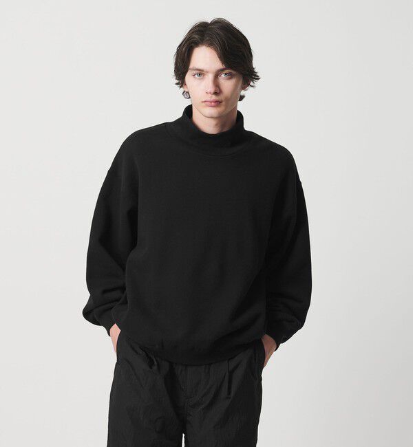 MONKEY TIME「テリーフリース ハイネック スウェット」|Tシャツ・カットソー|