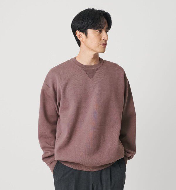 BEAUTY&YOUTH UNITED ARROWS「ミラノリブ クルーネック ニットスウェット」|ニット・セーター|