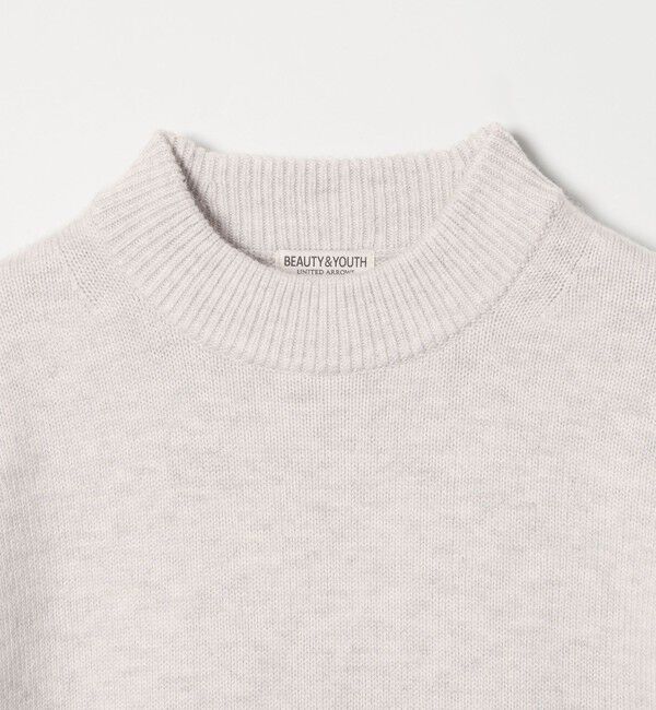 BEAUTY&YOUTH UNITED ARROWS「ウールカシミヤブレンド モックネック ニット」|ニット・セーター|