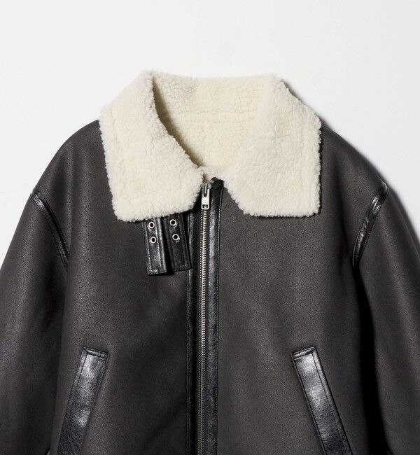 MONKEY TIME「ムートンライク B-3 ジャケット」|その他|