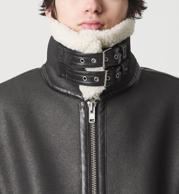 MONKEY TIME「ムートンライク B-3 ジャケット」|その他|