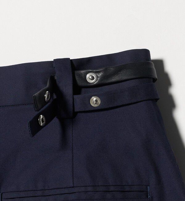 ATTISESSION「＜ATTISESSION＞ベルト 2タック ストレート パンツ 3」|その他|