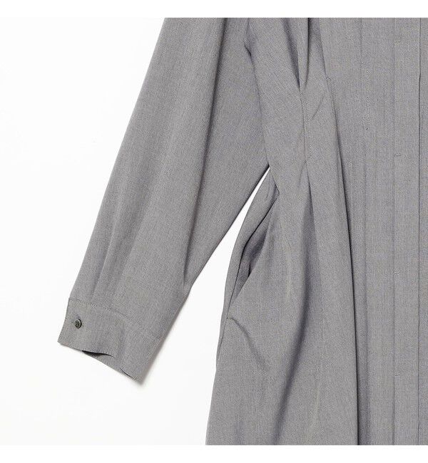 Ray BEAMS 「タックウエスト バンドカラー ワンピース」|ワンピース|