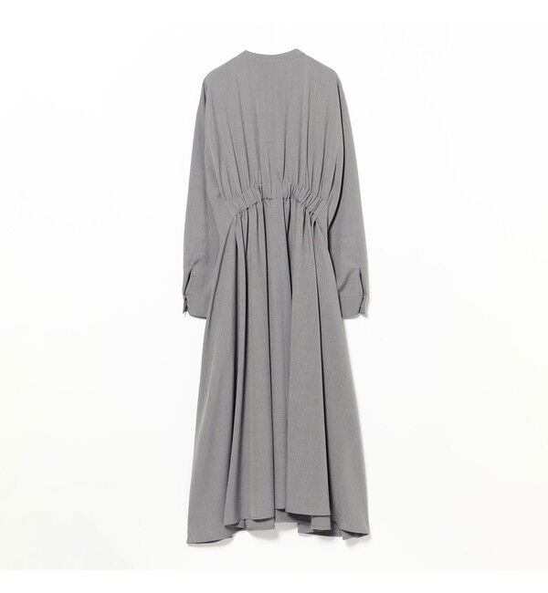 Ray BEAMS 「タックウエスト バンドカラー ワンピース」|ワンピース|