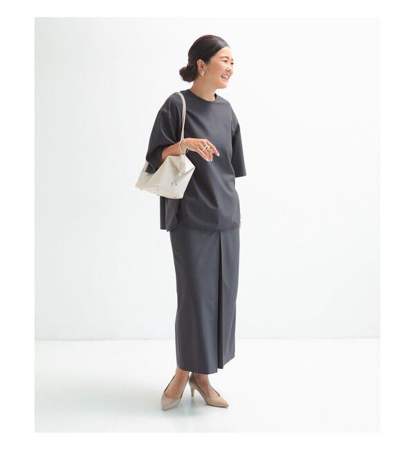 Demi-Luxe BEAMS 「ウール トロピカル インバータック スカート」|スカート|