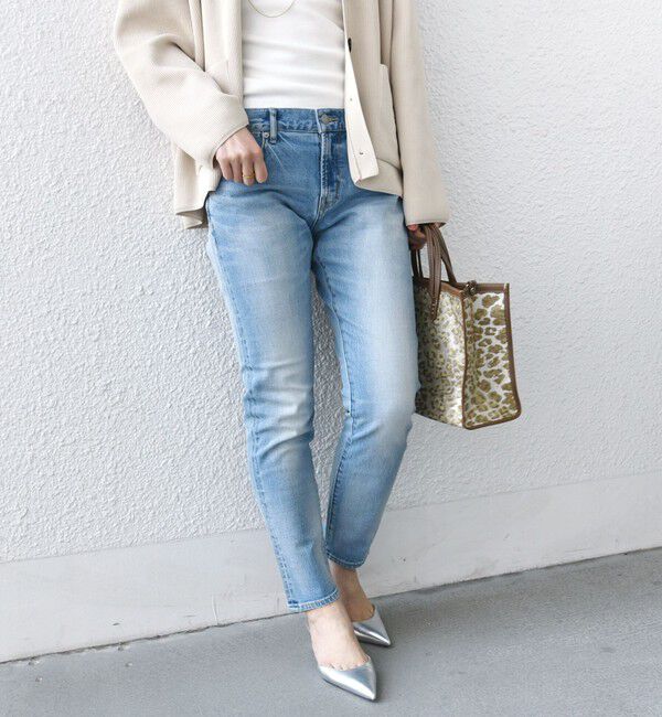 SHIPS for women「【WEB限定】スリム テーパード デニム」|その他|