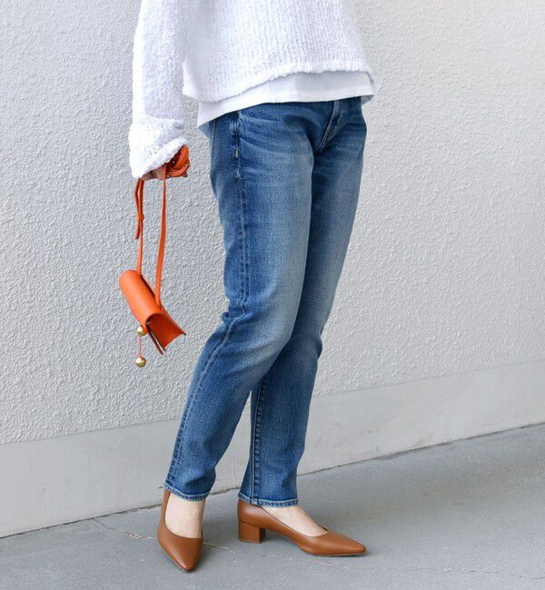 SHIPS for women「【WEB限定】スリム テーパード デニム」|その他|