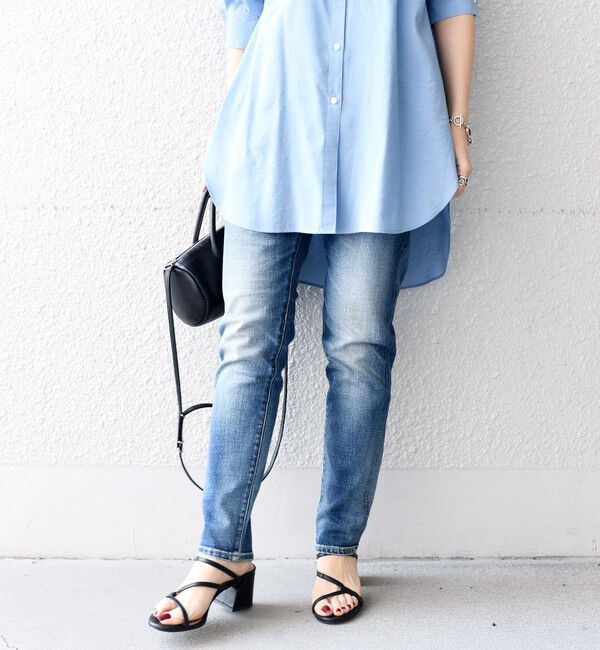 SHIPS for women「【WEB限定】スリム テーパード デニム」|その他|