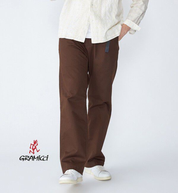 SHIPS「【SHIPS別注】Gramicci:  T/C ツイル パンツ」|その他|ブラウン