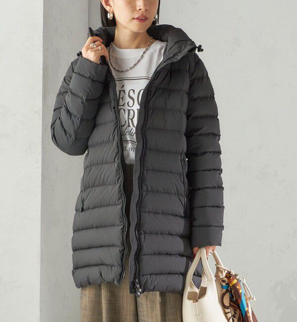SHIPS for women「【SHIPS別注】PYRENEX:SPOUTNIC LONG SOFT」|ダウン|ブラック