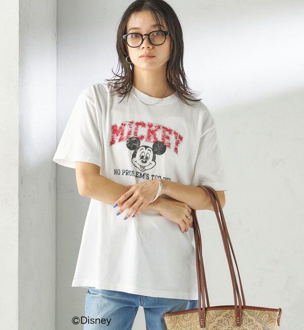 SHIPS for women「《予約》【SHIPS別注】GOOD ROCK SPEED:MICKEY / TEE」|Tシャツ・カットソー|