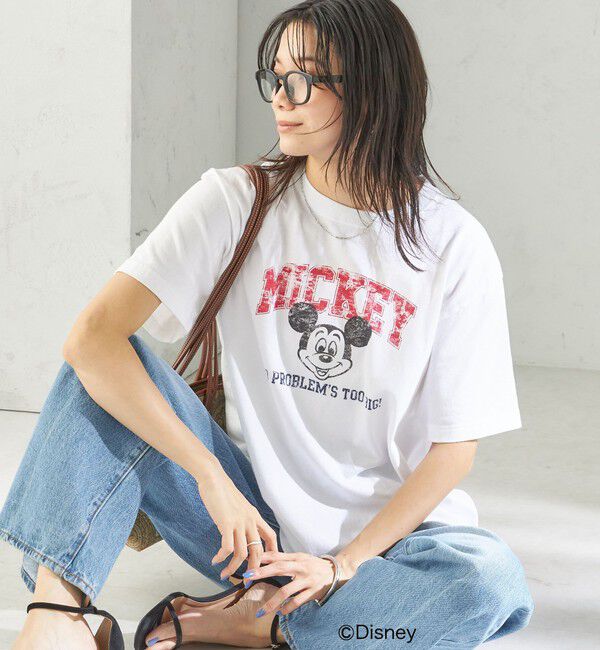 SHIPS for women「《予約》【SHIPS別注】GOOD ROCK SPEED:MICKEY / TEE」|Tシャツ・カットソー|
