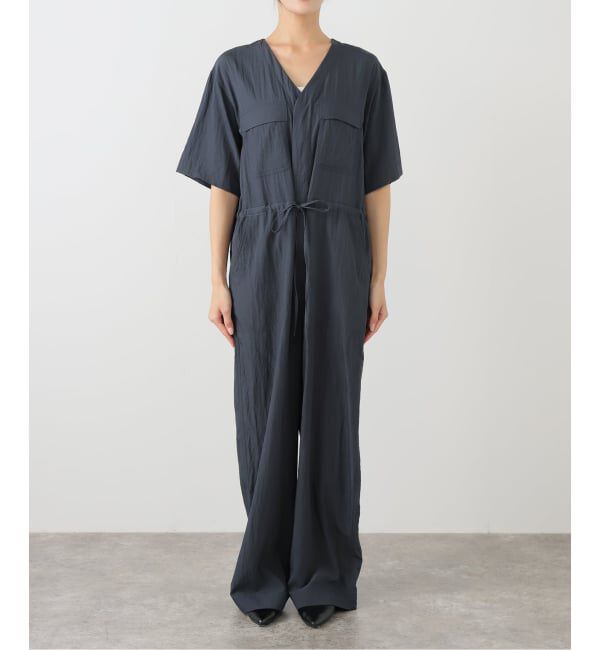 OUTDOOR PRODUCTS Usual Things「追加3 ダブルポケットVネックオールインワン」|オールインワン|