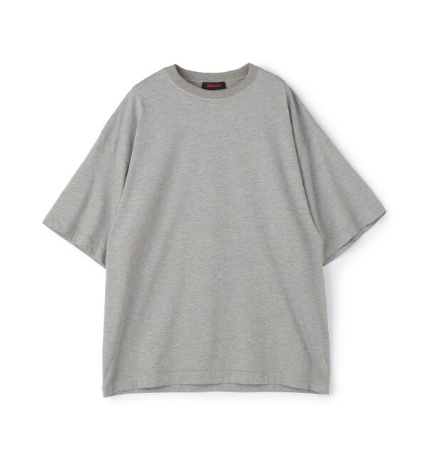 CABaN「CABaN コットン ドロップショルダークルーネックプルオーバー」|Tシャツ・カットソー|15 グレー