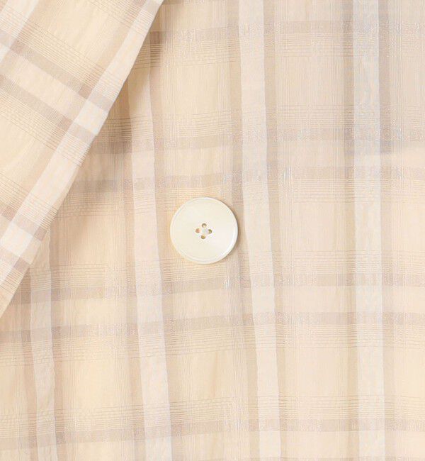 TOMORROWLAND MENS「ポリエステルナイロンキュプラ ダブルブレステッド4Bジャケット」|テーラードジャケット|