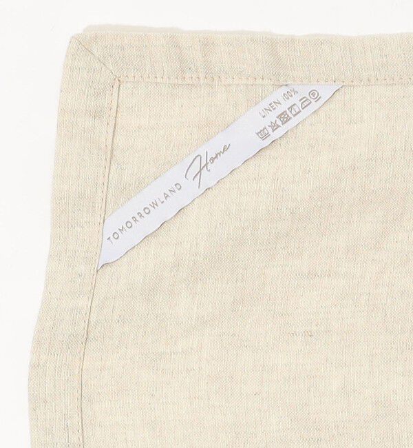 TOMORROWLAND HOME「プレーンリネン テーブルクロス（140cm X 140cm）」|食器・キッチングッズ|