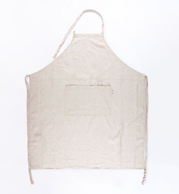 TOMORROWLAND HOME「プレーンリネン エプロン」|食器・キッチングッズ|