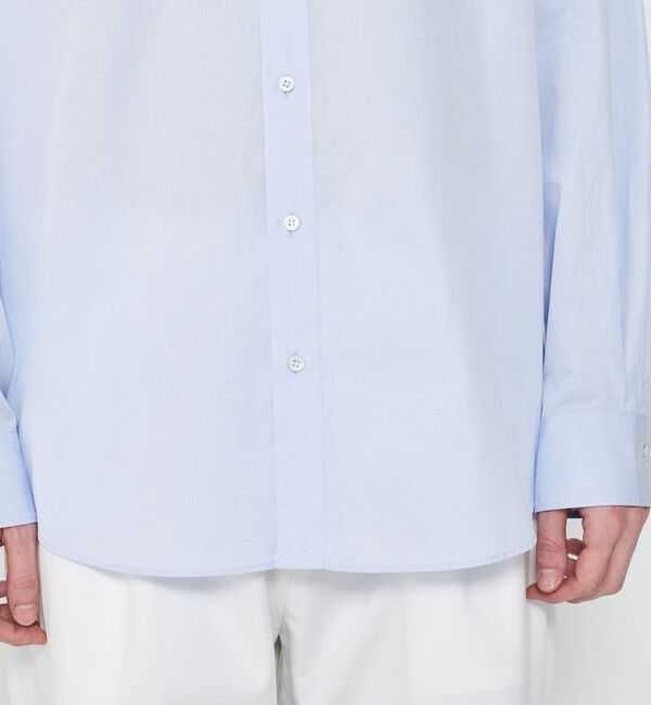 GALERIE VIE「コットンツイル ロングスリーブシャツ」|シャツ・ブラウス|