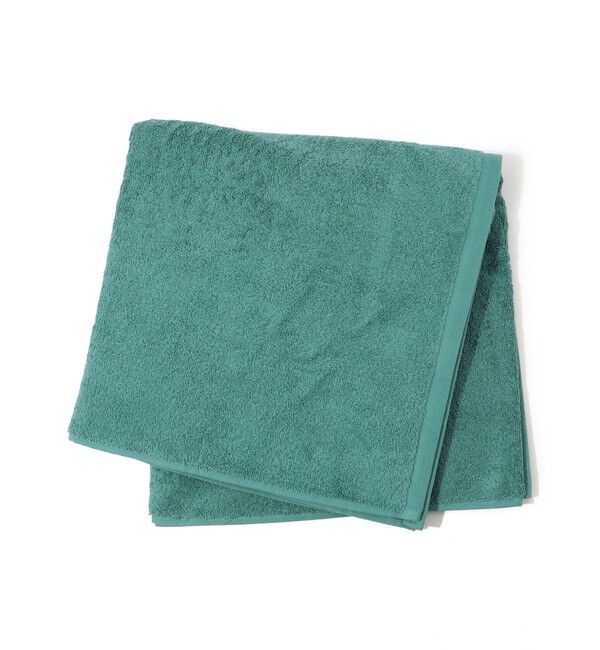 TOMORROWLAND HOME「コットンヘンプバスタオル」|タオル|55 グリーン