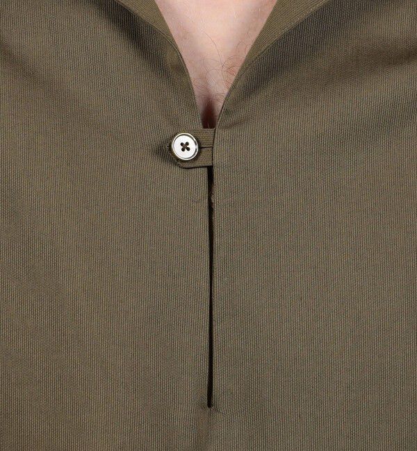 TOMORROWLAND MENS「コットンピケ カプリシャツ」|シャツ・ブラウス|