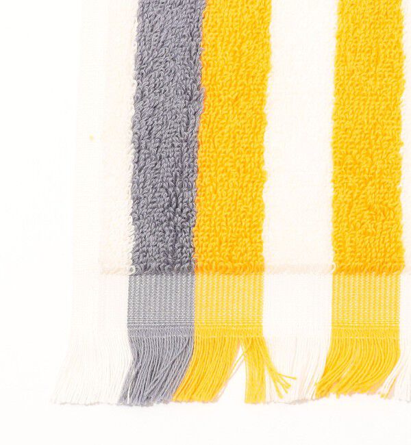 TOMORROWLAND HOME「コットンストライプバスタオル」|タオル|