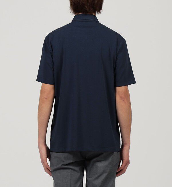 TOMORROWLAND MENS「スビンコットンジャージー ポロシャツ」|ポロシャツ|