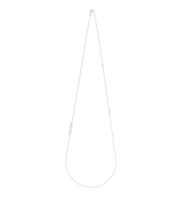TOMORROWLAND GOODS「NINA&JULES DAZZING BALLネックレス」|ネックレス|81 シルバー