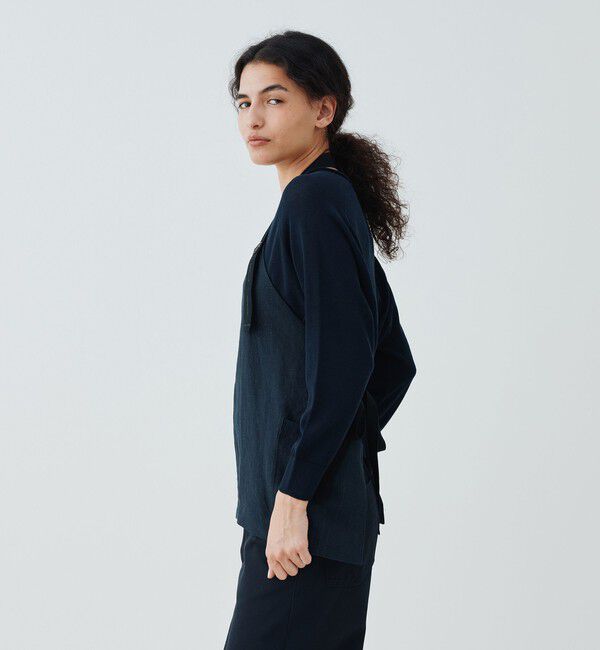 GALERIE VIE「マリンカナパ エプロンベスト」|ベスト・ジレ|