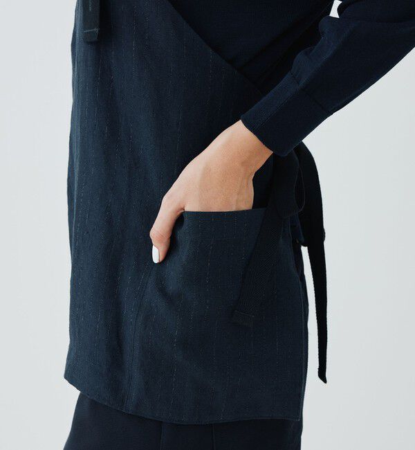 GALERIE VIE「マリンカナパ エプロンベスト」|ベスト・ジレ|