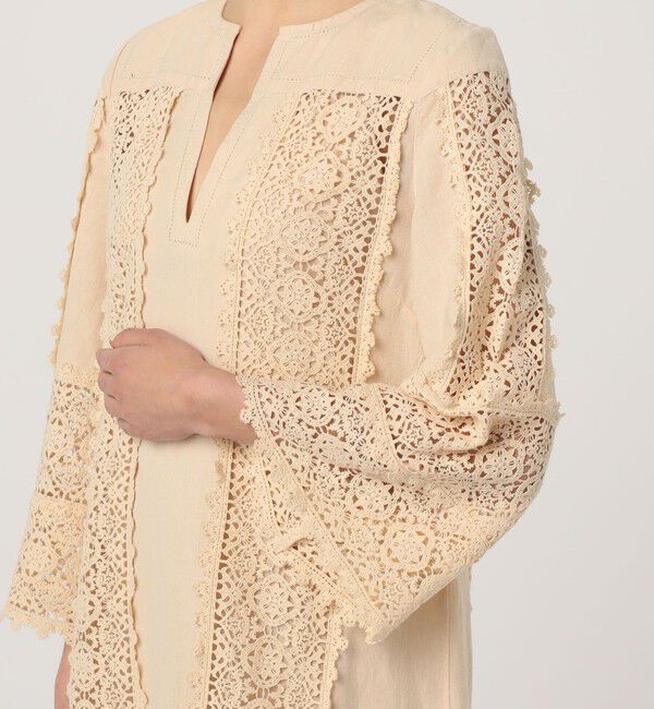 TOMORROWLAND GOODS「BY MALENE BIRGER  DELANE  レースコンビドレス」|ワンピース|