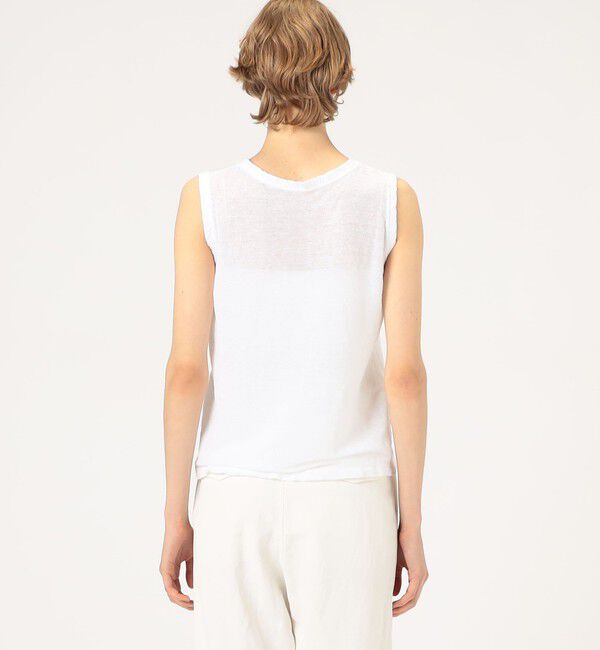 TOMORROWLAND GOODS「【別注】V::room ヘンプピケ タンクトップ」|タンクトップ|