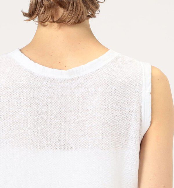 TOMORROWLAND GOODS「【別注】V::room ヘンプピケ タンクトップ」|タンクトップ|