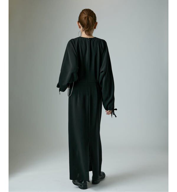 VERMEIL par iena「ドルマンスリーブドレープワンピース」|ワンピース|