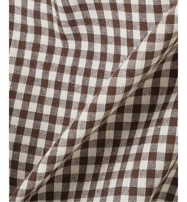 SLOBE IENA「PROVOKE/プロヴォーク ギンガムボウタイシャツ PV-030071」|シャツ・ブラウス|