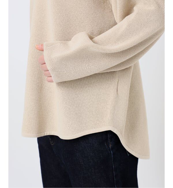 SLOBE IENA「ワッフルプルオーバー」|ニット・セーター|