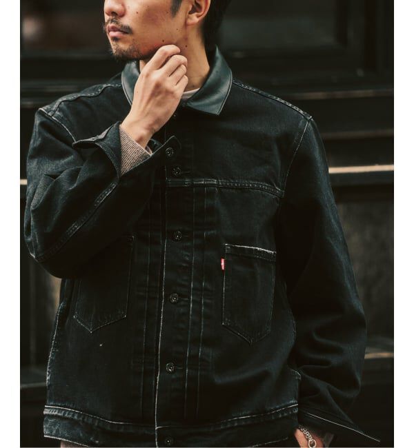 417 EDIFICE「Levi&rsquo;s(リーバイス) 別注 2nd Type トラッカー ジャケット」|デニムジャケット|