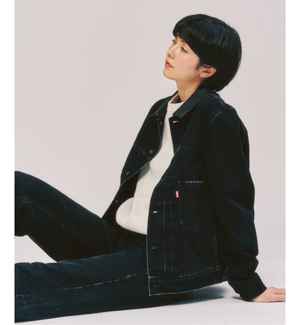 417 EDIFICE「Levi&rsquo;s(リーバイス) 別注 2nd Type トラッカー ジャケット」|デニムジャケット|