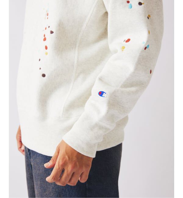 JOURNAL STANDARD relume「CHAMPION / チャンピオン 別注 R/W 刺繍スプラッシュ スウェット」|スウェット・ジャージ|